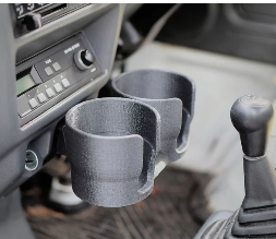 Customish Honda Acty dual cup holder